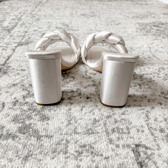 Loeffler Randall Silver Braided Heels - Picture 12 of 14